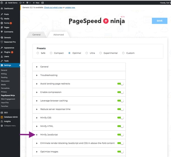 PageSpeed ninga - step 15