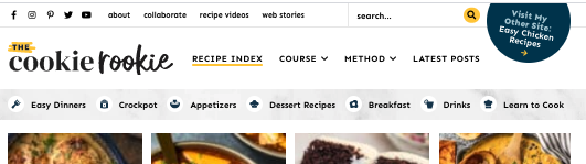 Slickstream web story navigation link