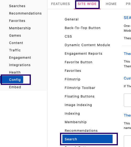 Slickstream featured category set up 1