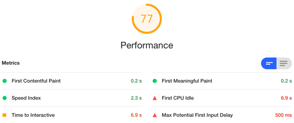 Performance without Slickstream