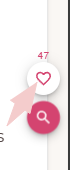 Floating Favorite Button